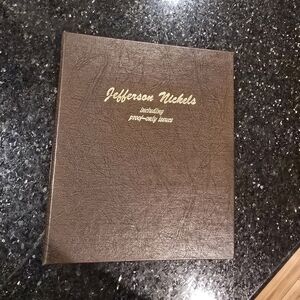 Dansco #8113 World Coin Library Jefferson Nickels Album Incl Proof Only USA Made